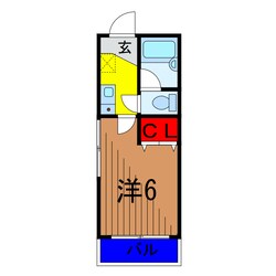 ハイム石山の物件間取画像